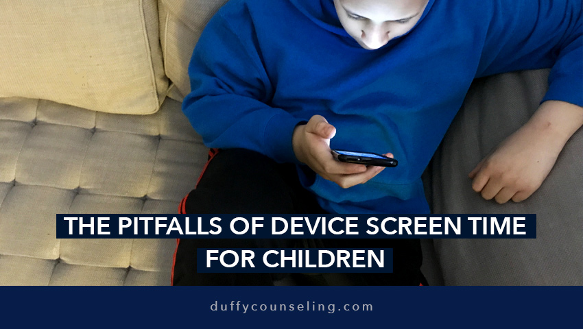 The Pitfalls of Device Screen Time for Children
